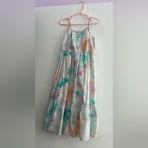 Cat & Jack Girls Tie Dye Maxi Dress